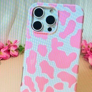 Casetify Pink Animal Print Phone Case